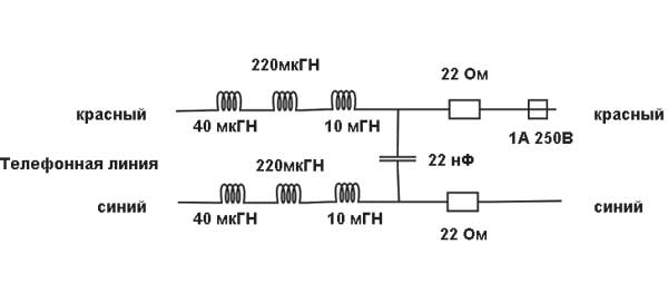 adsl filter circuit. ADSL POTS Splitter/Filter
