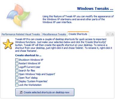 Рис. 1. Утилита Windows Tweeks
