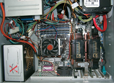 Рис. 3. SLI-система в сборе