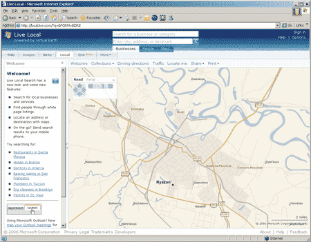 Windows Live Local