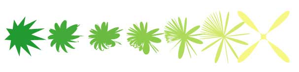 Рис. 13. Окончательный внешний вид серии «живых» объектов