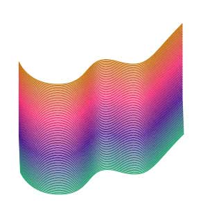 Рис. 43. Окончательный внешний вид blend-связанных кривых