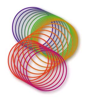 Рис. 48. Внешний вид связанных преобразованием blend-окружностей