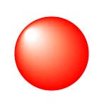 Рис. 65. Появление блика на кнопке в результате наложения blend-связи