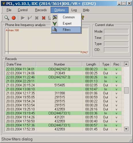 Phone Call Logger