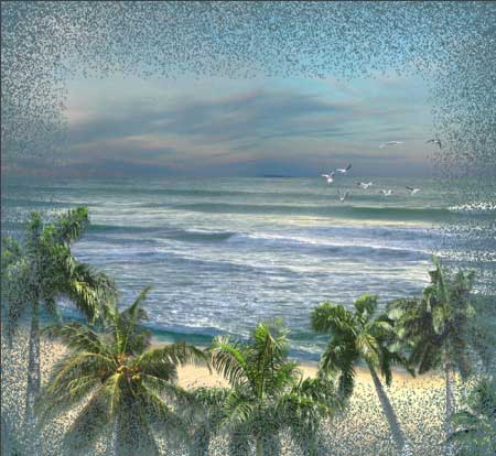 Рис. 86. Внешний вид изображения после заливки нового слоя