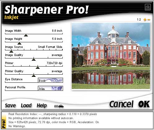 Рис. 20. Скриншот nik Sharpener Pro