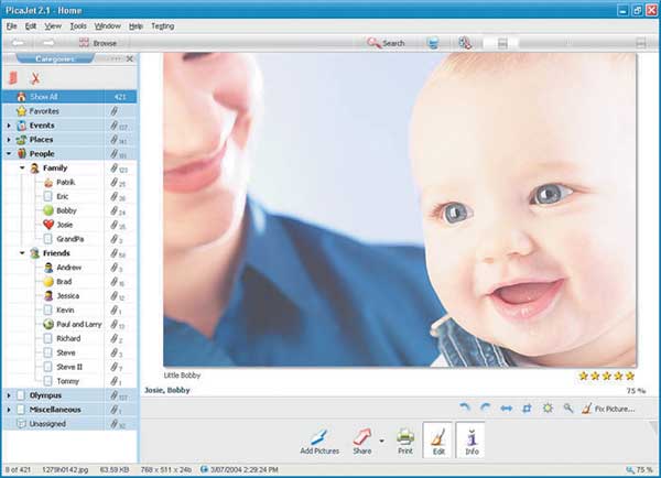 PicaJet Photo Album 2.2