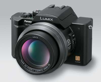 Panasonic Lumix FZ-10 оснащен объективом