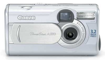 Canon A310 ультракомпактная камера начального уровня