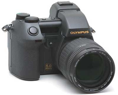 Olympus E-20 зеркальная цифровая камера с несменным объективом