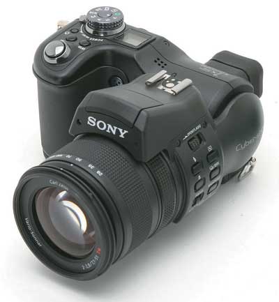 Sony DSC-F828 одна из топ-моделей незеркальных цифровых камер с расширенными функциональными возможностями
