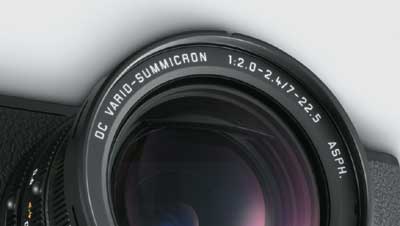 Маркировка объектива. В данном случае зум-объектив имеет диапазон истинных фокусных расстояний от 7 до 22,5 мм; светосила равна 2,0 при 7 мм и 2,4 при 22,5 мм