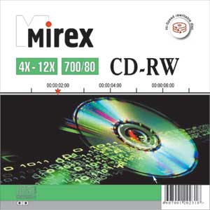 MIREX теперь и CD-RW
