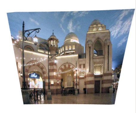 Рис. 17. Результат трапецеидальной коррекции перспективы