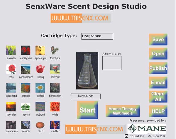 Главное окно программы SDS