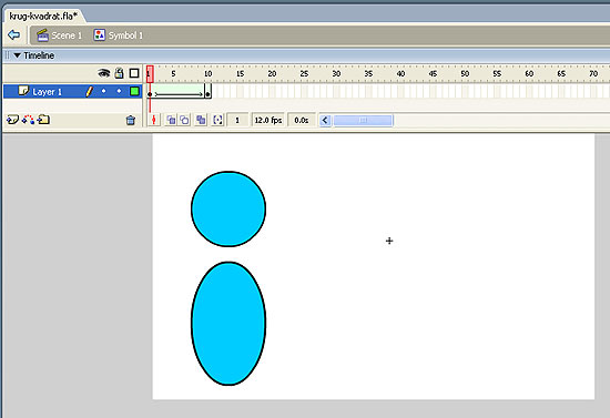 Изменения в символе влияют на все экземпляры