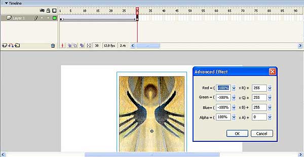 Создание негатива цветного растрового изображения