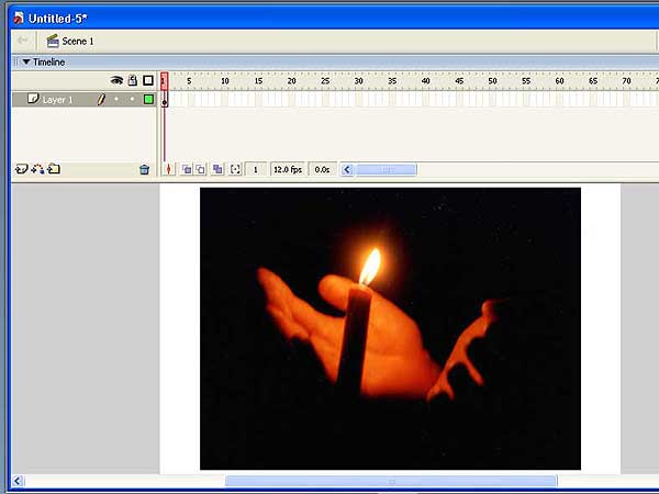 Исходное статичное изображение