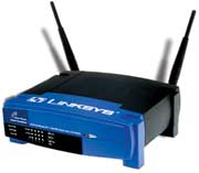 Рис. 2. Беспроводная точка доступа Linksys BEFW11S4
