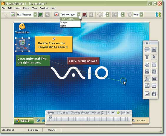 Рис. 19. Интерфейс ViewletBuilder