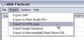 Рис. 4. Список возможных форматов для экспорта