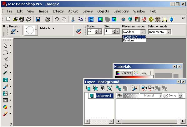 Изменение параметров тюбика