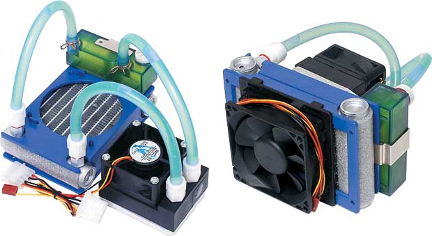 Рис. 3. Система жидкостного охлаждения Poseidon WCL-03