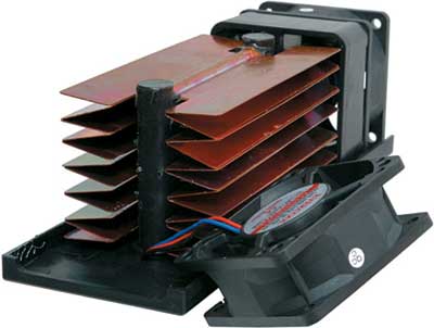 Рис. 7. Строение теплообменника системы TherMagic CPU Cooling System