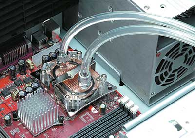 Рис. 10. Жидкостный радиатор процессора системы Aquagate ALC-U01