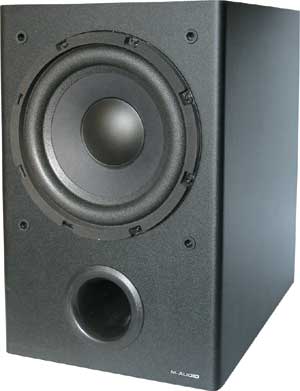 Сабвуфер со снятой декоративной панелью