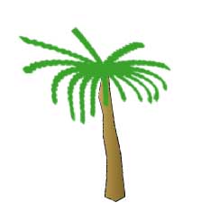 Рис. 83. Окончательный вид пальмы