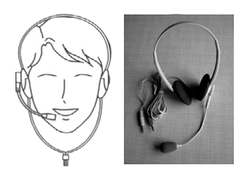 Рис. 1. При работе с программой желательно использовать гарнитуру типа Voice Direct