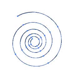 Рис. 19. Внешний вид кривой в виде спирали