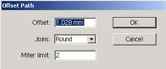 Рис. 39. Настройка параметров Offset Path