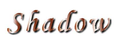 Рис. 45. Окончательный внешний вид текста с тенью