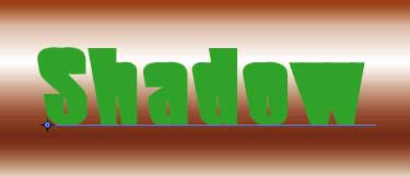 Рис. 48. Внешний вид текста после наклона его копии