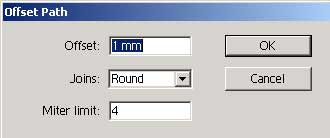 Рис. 76. Настройка параметров Offset Path…