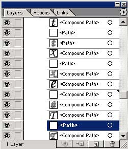 Рис. 85. Окончательное состояние палитры Layer