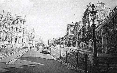 Рис. 15. Внешний вид рисунка черным карандашом, полученного из фотографии