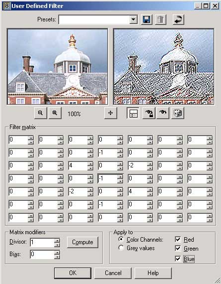 Рис. 18. Настройка параметров эффекта User Defined