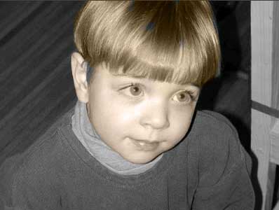 Рис. 35. Внешний вид изображения после закраски волос