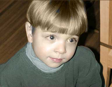 Рис. 37. Внешний вид черно-белого снимка после его раскрашивания