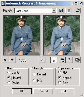 Рис. 46. Настройка параметров Automatic Contrast Enhancement