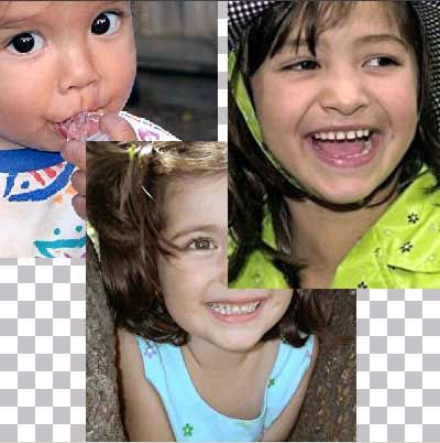 Рис. 74. Внешний вид изображения после перемещения слоев