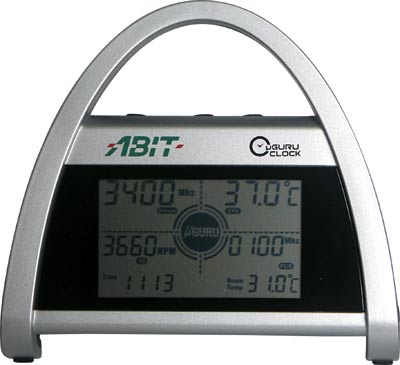 Рис. 2. Дисплей ABIT GuruClock