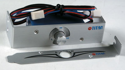 Рис. 17. Контроллер скорости вращения вентилятора кулера Titan Vanessa