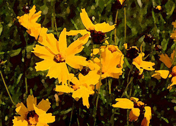 Рис. 3. Акварель, полученная на основе фотографии