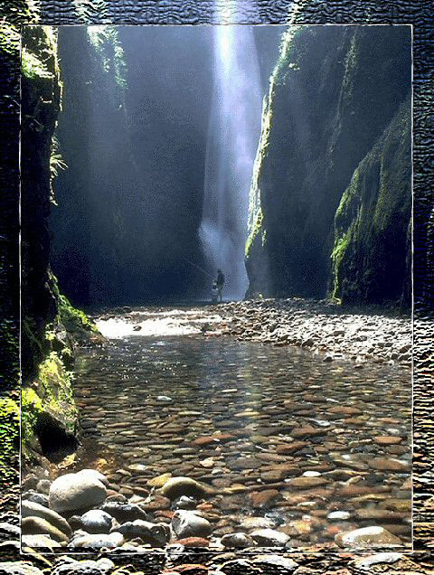 Рис. 31. Фотография с рамкой в стиле мозаичной черепицы