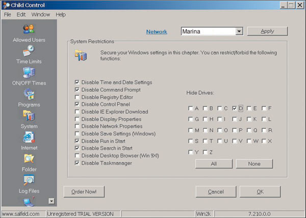 Child Control 2005 7.210